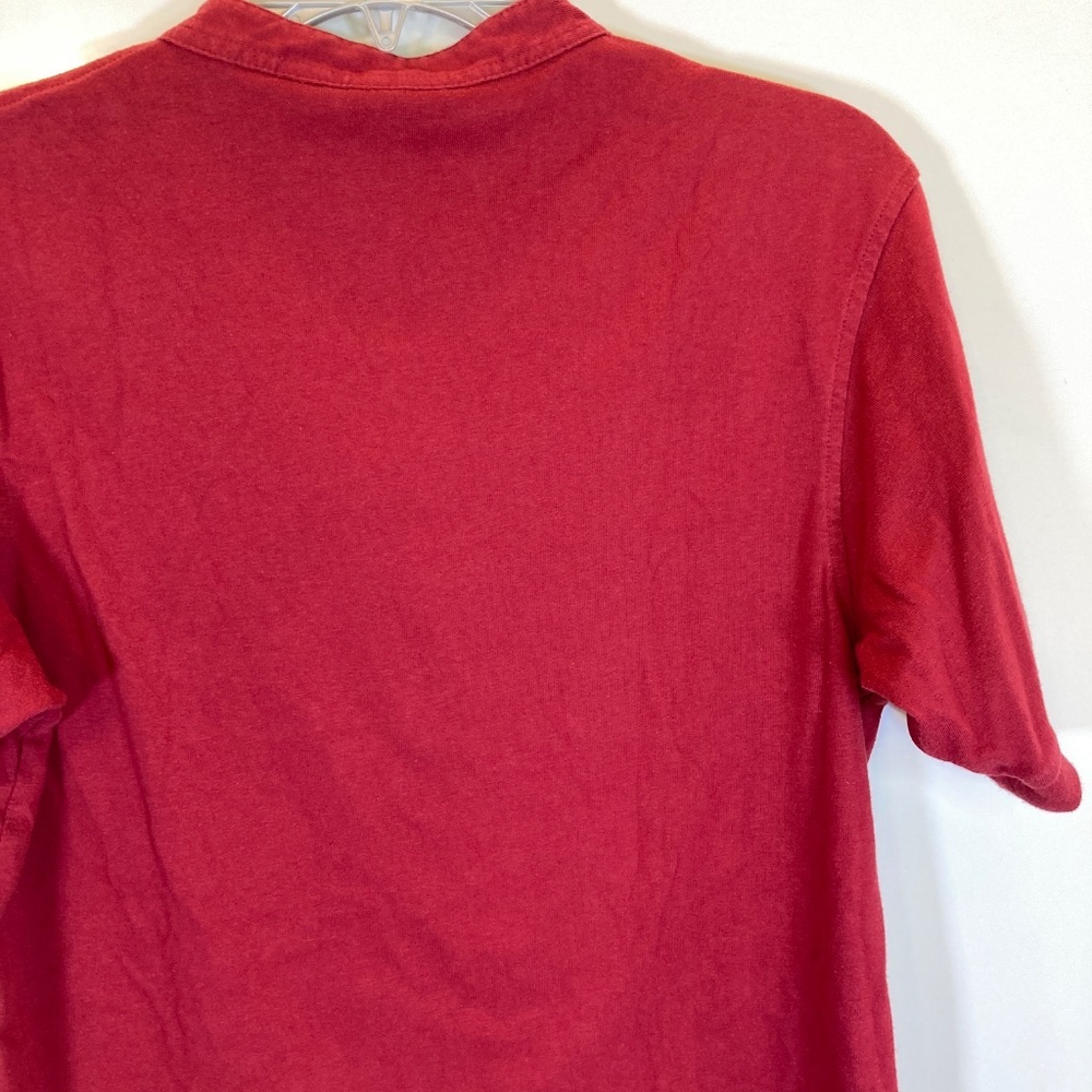 USC Trojans Henley Cardinal Embroidered Youth XL Short Sleeve Shirt - Picture 15 of 15